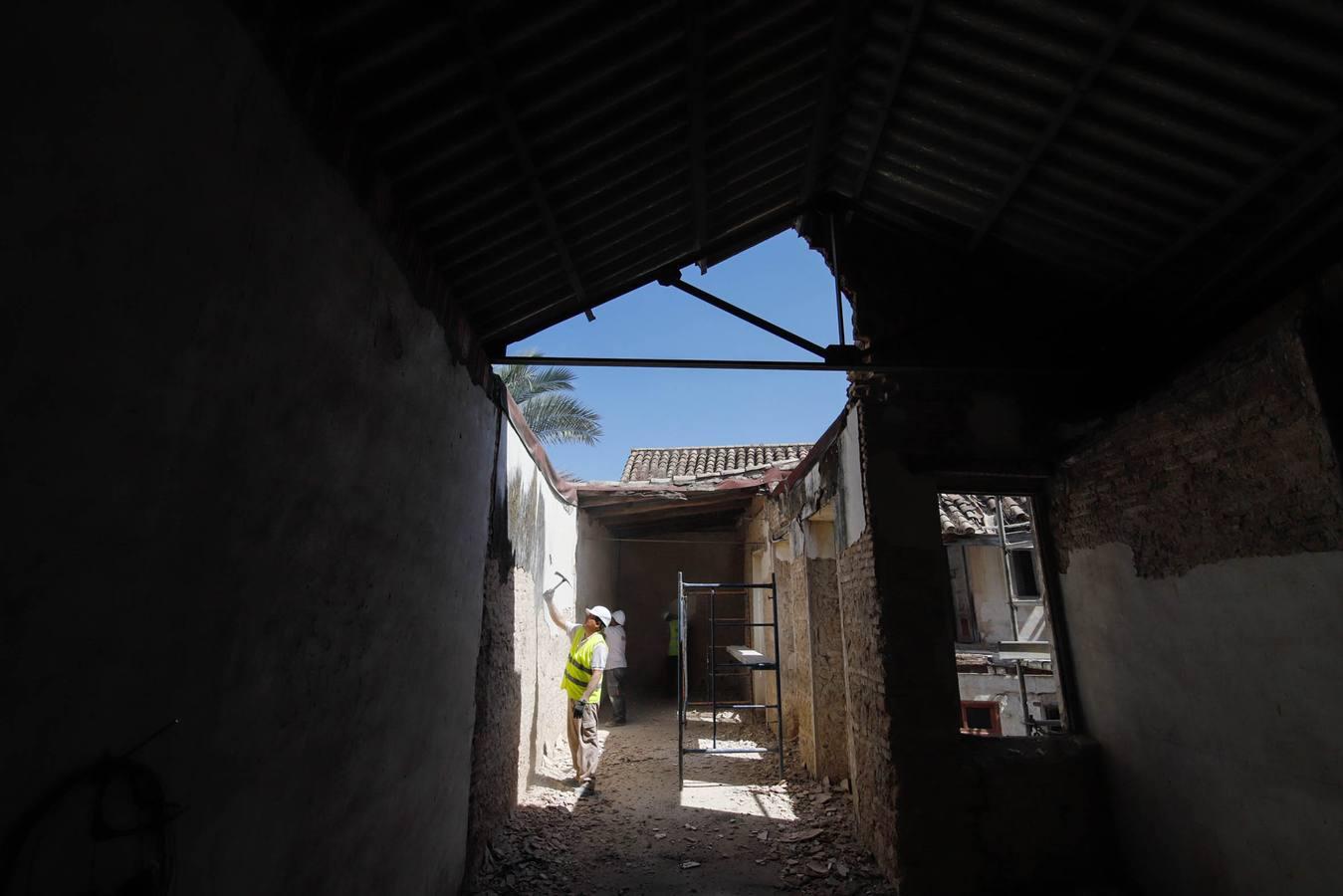 La restauración de la Casa de Triana en el Convento de Santa Cruz de Córdoba, en imágenes