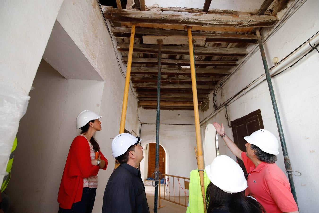 La restauración de la Casa de Triana en el Convento de Santa Cruz de Córdoba, en imágenes