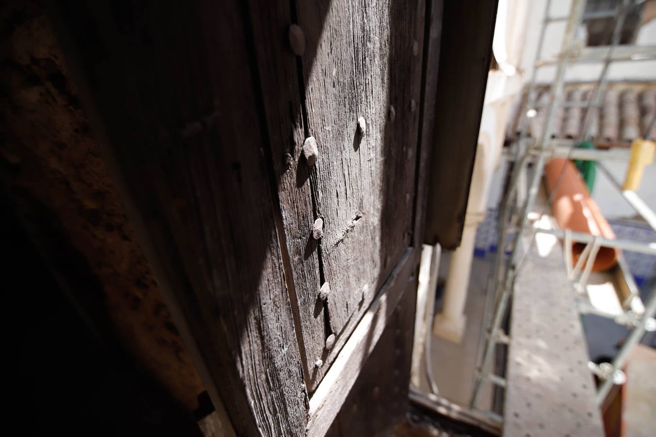 La restauración de la Casa de Triana en el Convento de Santa Cruz de Córdoba, en imágenes