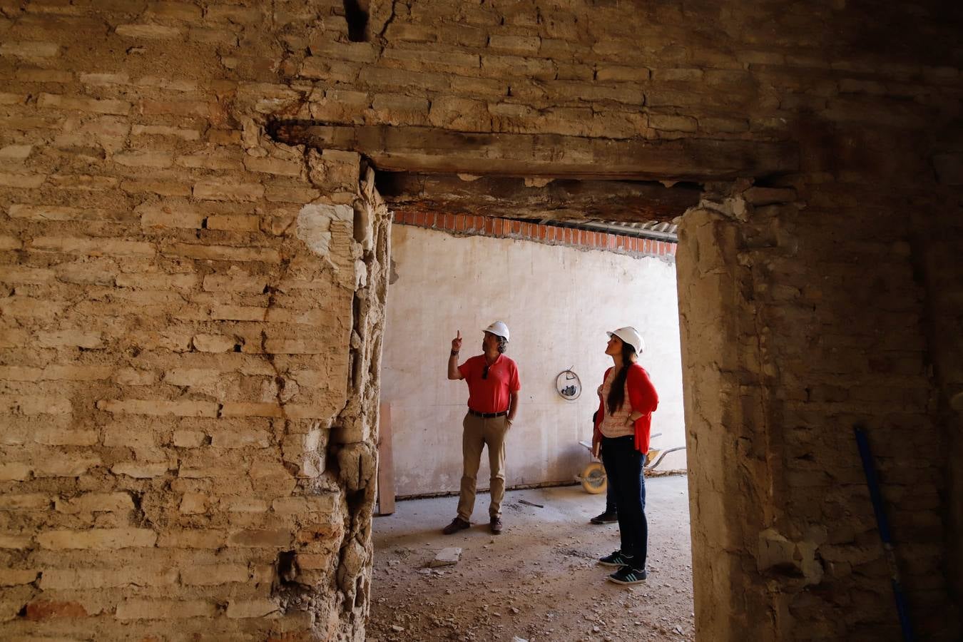 La restauración de la Casa de Triana en el Convento de Santa Cruz de Córdoba, en imágenes