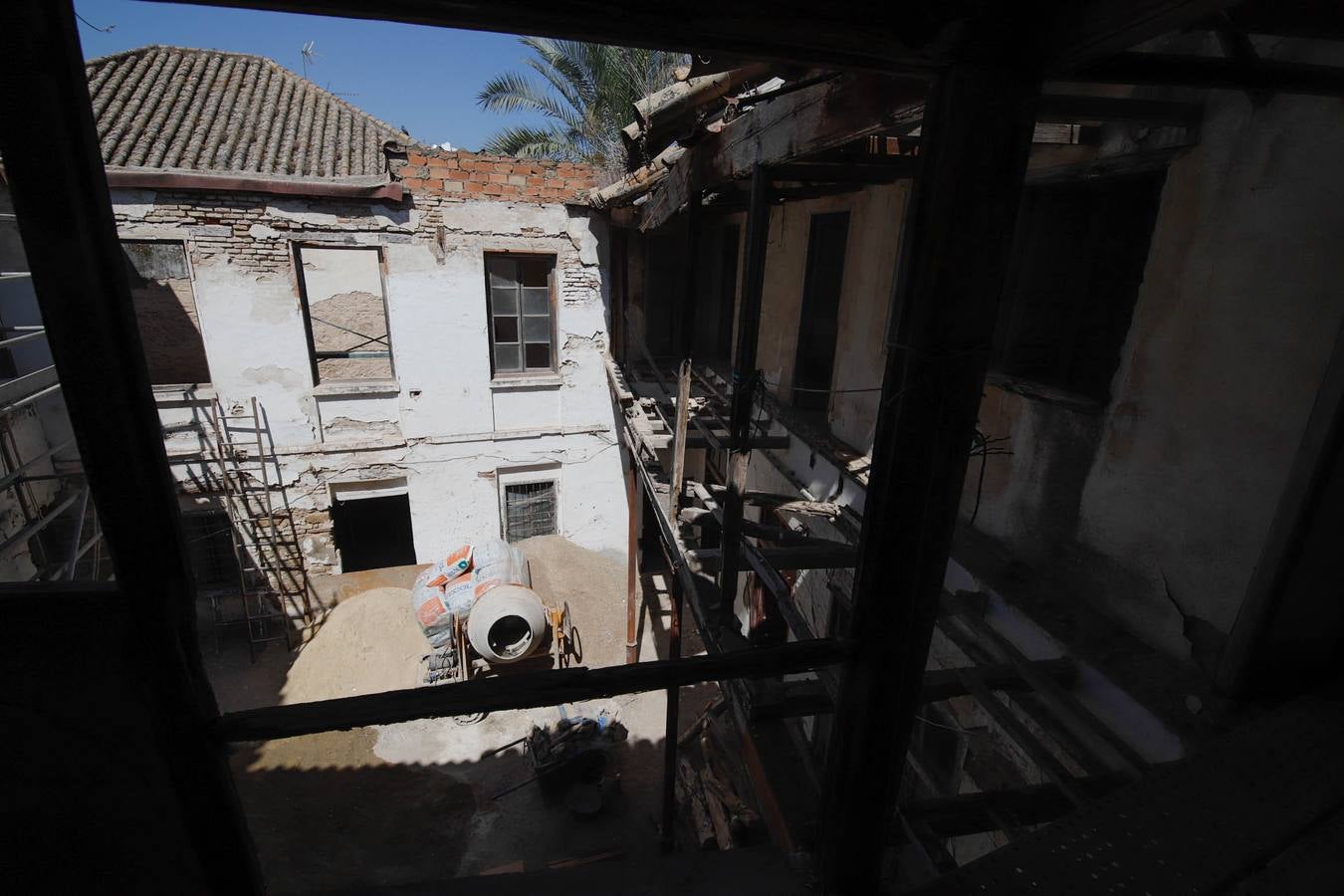 La restauración de la Casa de Triana en el Convento de Santa Cruz de Córdoba, en imágenes