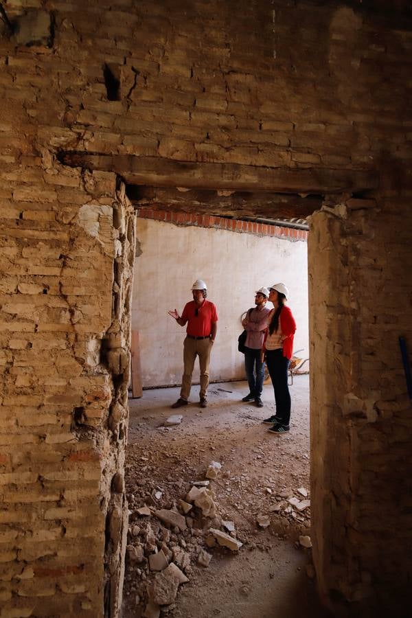 La restauración de la Casa de Triana en el Convento de Santa Cruz de Córdoba, en imágenes