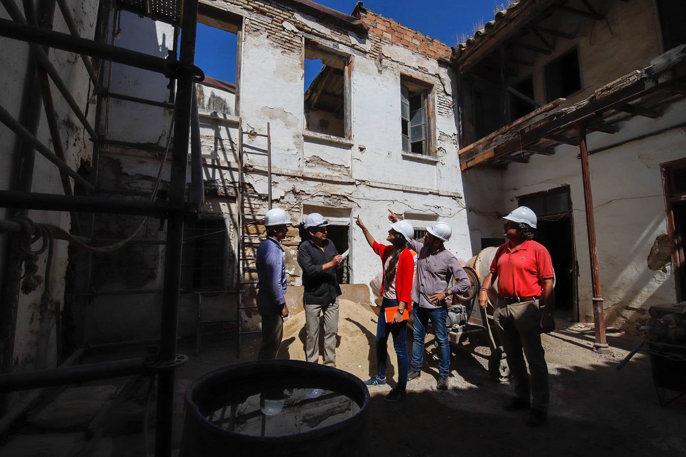 La restauración de la Casa de Triana en el Convento de Santa Cruz de Córdoba, en imágenes