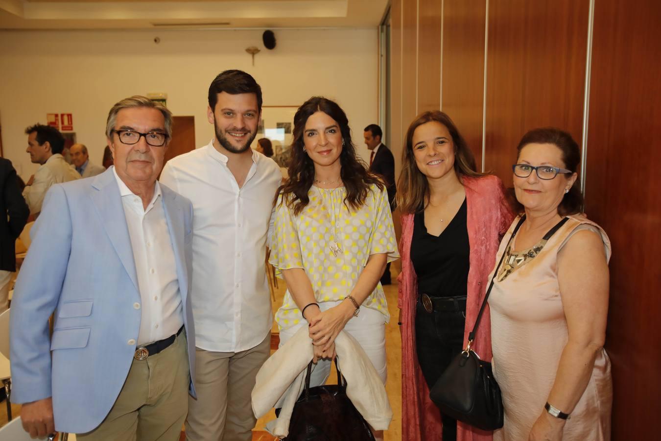 José Antonio Núñez, David Vallecillo, Macarena Sánchez Doblado, Belén García y Angustias Cano