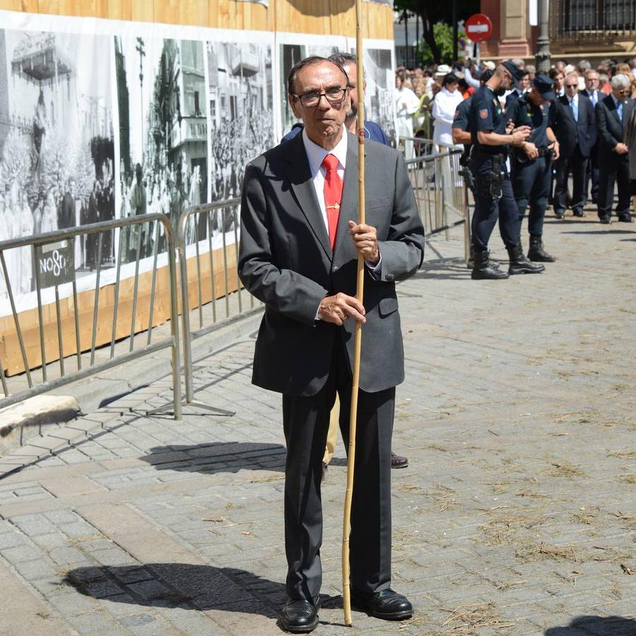 Galería de los integrantes de la procesión del Corpus Christi