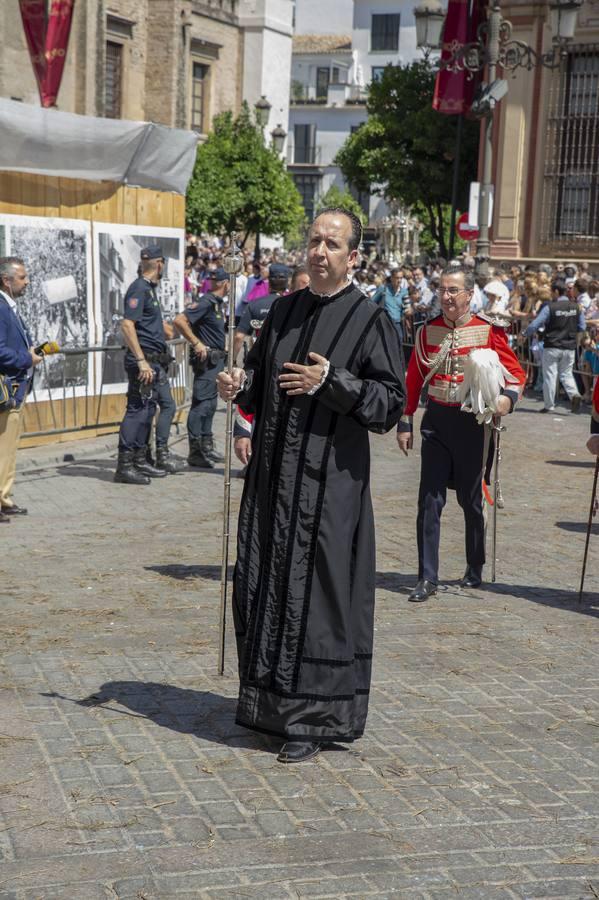 Galería de los integrantes de la procesión del Corpus Christi