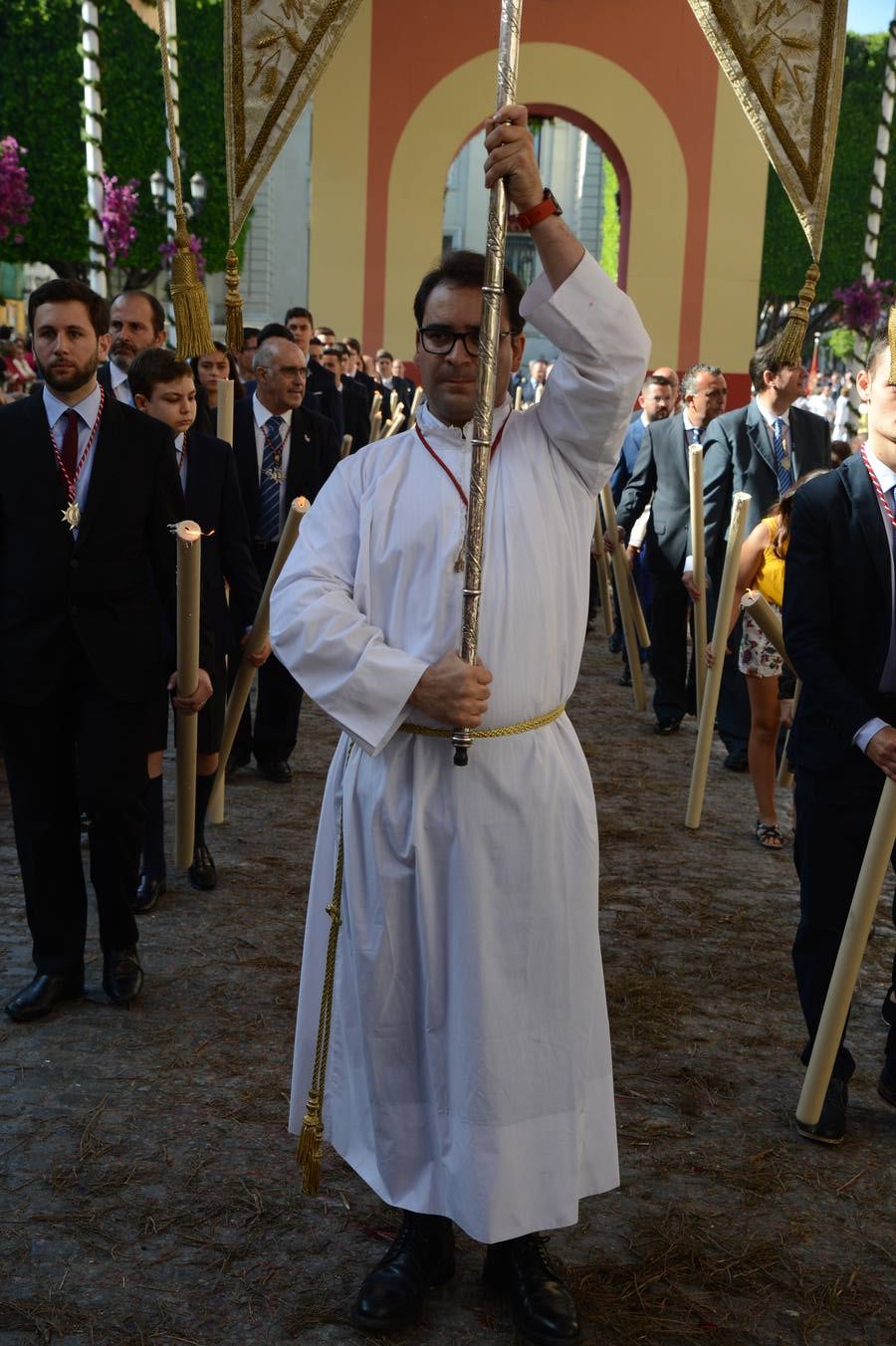 Galería de los integrantes de la procesión del Corpus Christi