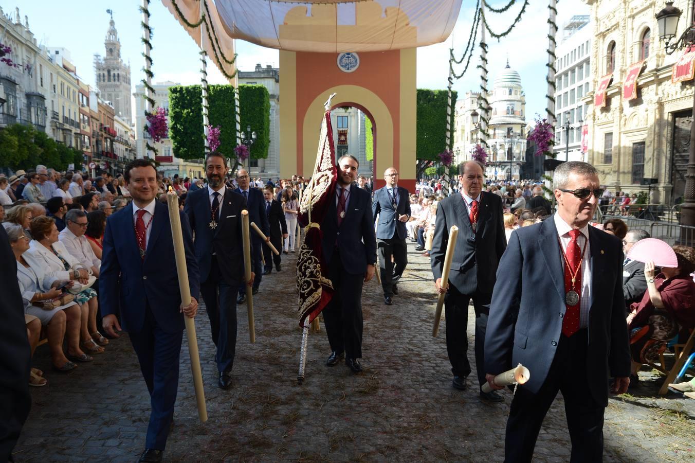 Galería de los integrantes de la procesión del Corpus Christi