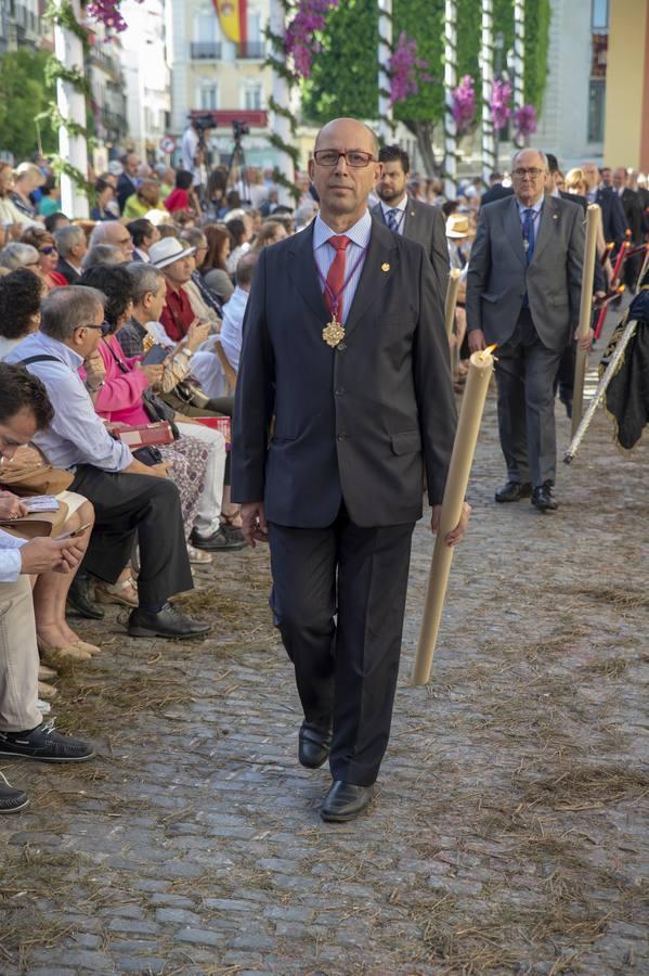 Galería de los integrantes de la procesión del Corpus Christi