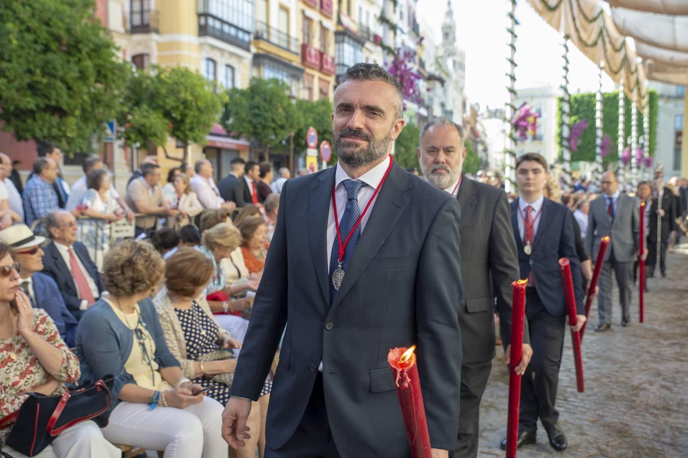 Galería de los integrantes de la procesión del Corpus Christi