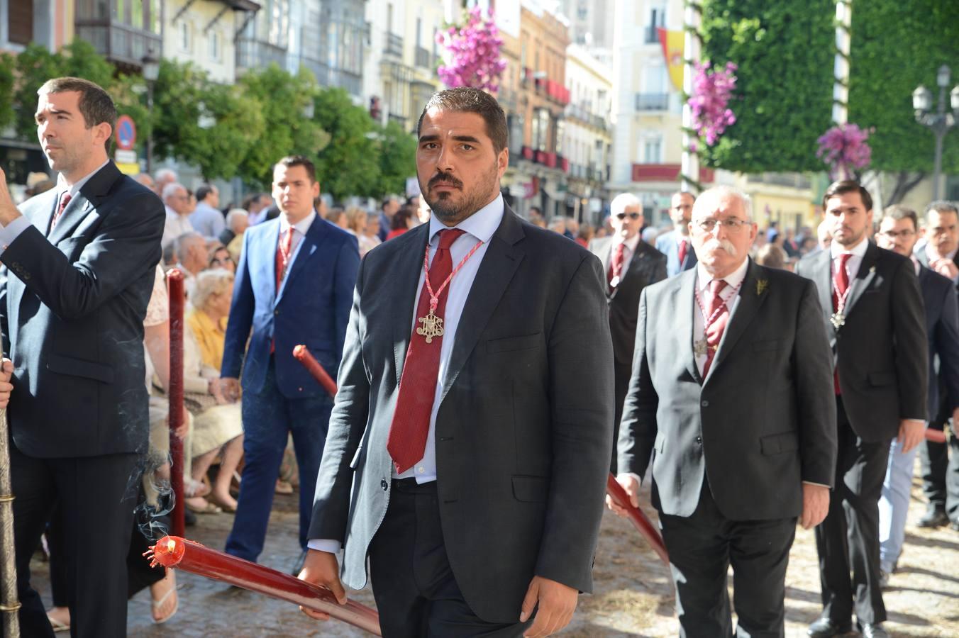 Galería de los integrantes de la procesión del Corpus Christi