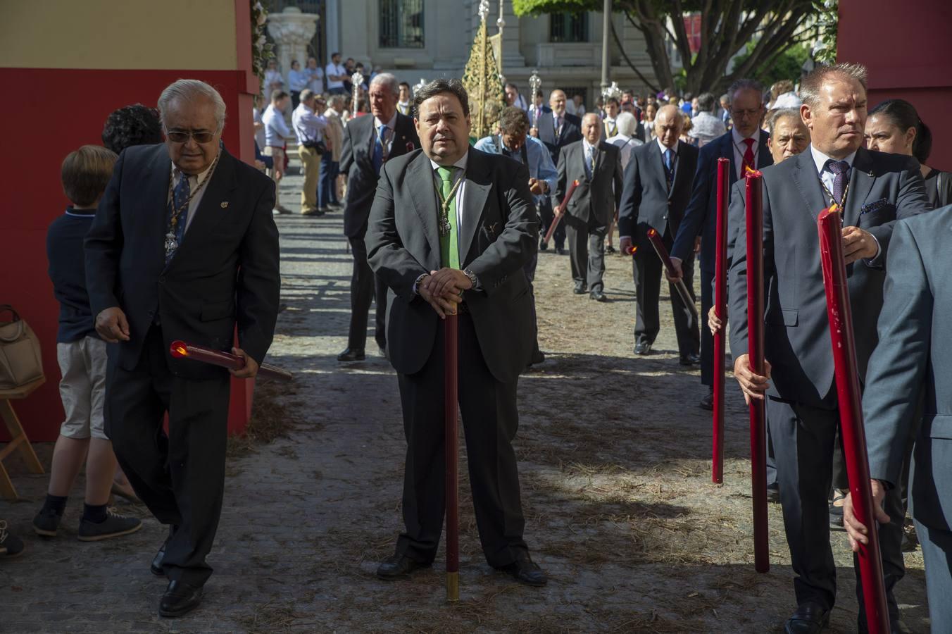 Galería de los integrantes de la procesión del Corpus Christi