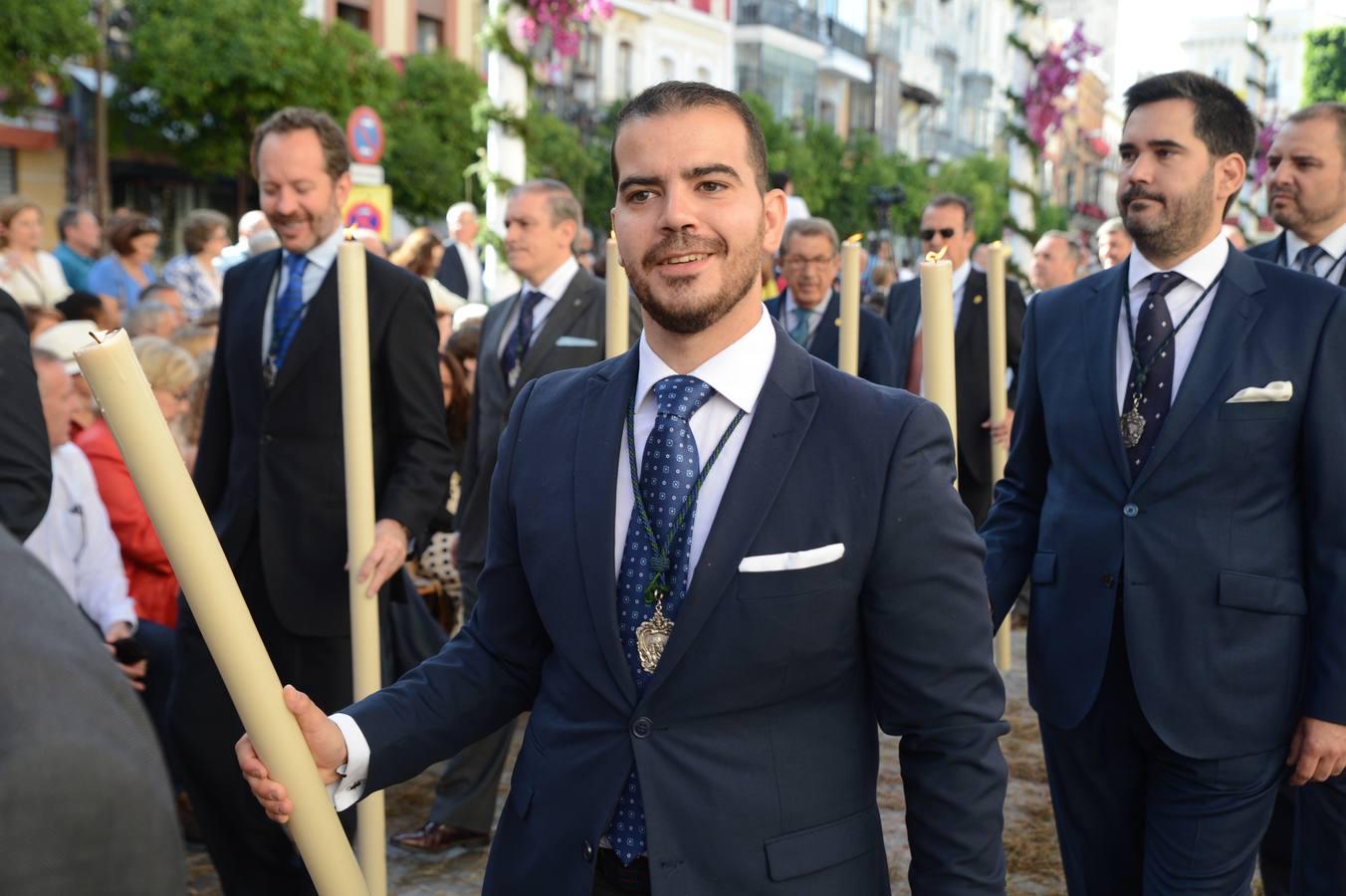 Galería de los integrantes de la procesión del Corpus Christi