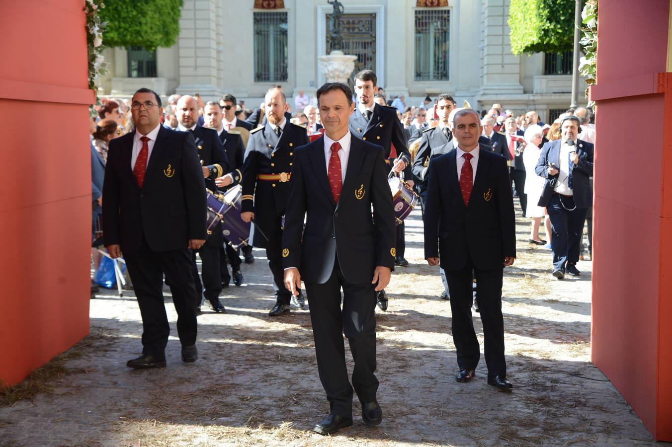 Galería de los integrantes de la procesión del Corpus Christi