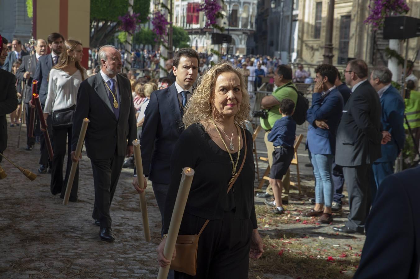 Galería de los integrantes de la procesión del Corpus Christi