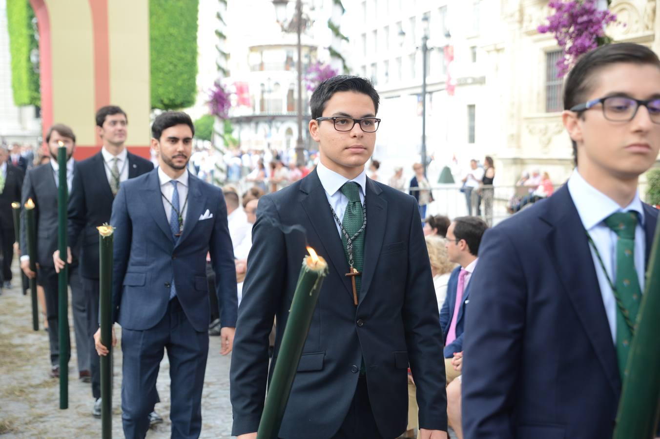 Galería de los integrantes de la procesión del Corpus Christi