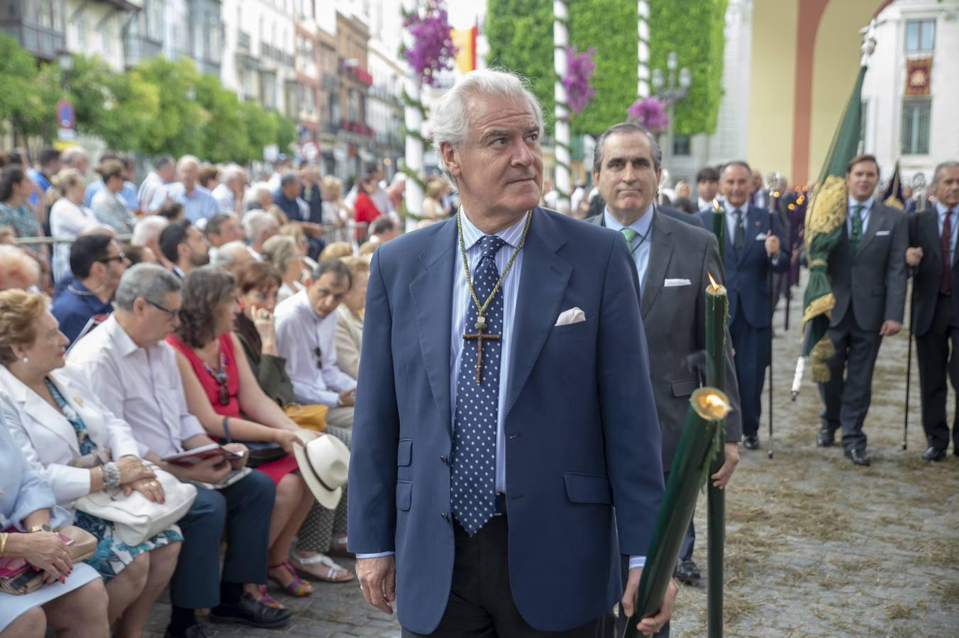 Galería de los integrantes de la procesión del Corpus Christi