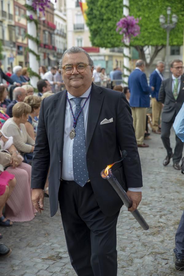 Galería de los integrantes de la procesión del Corpus Christi