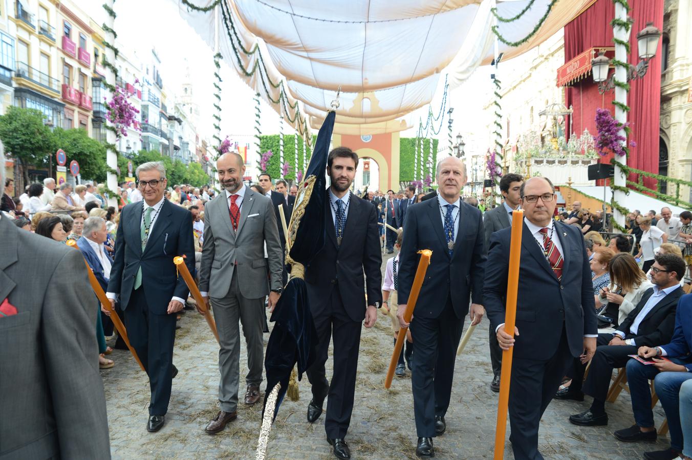 Galería de los integrantes de la procesión del Corpus Christi