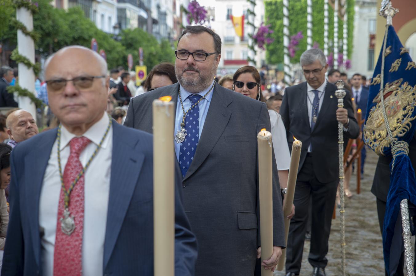 Galería de los integrantes de la procesión del Corpus Christi