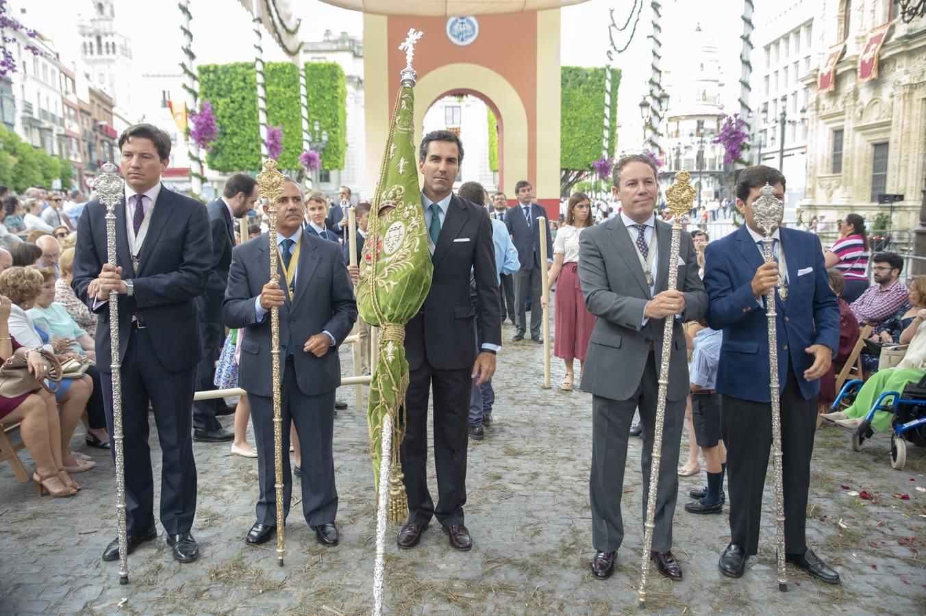 Galería de los integrantes de la procesión del Corpus Christi