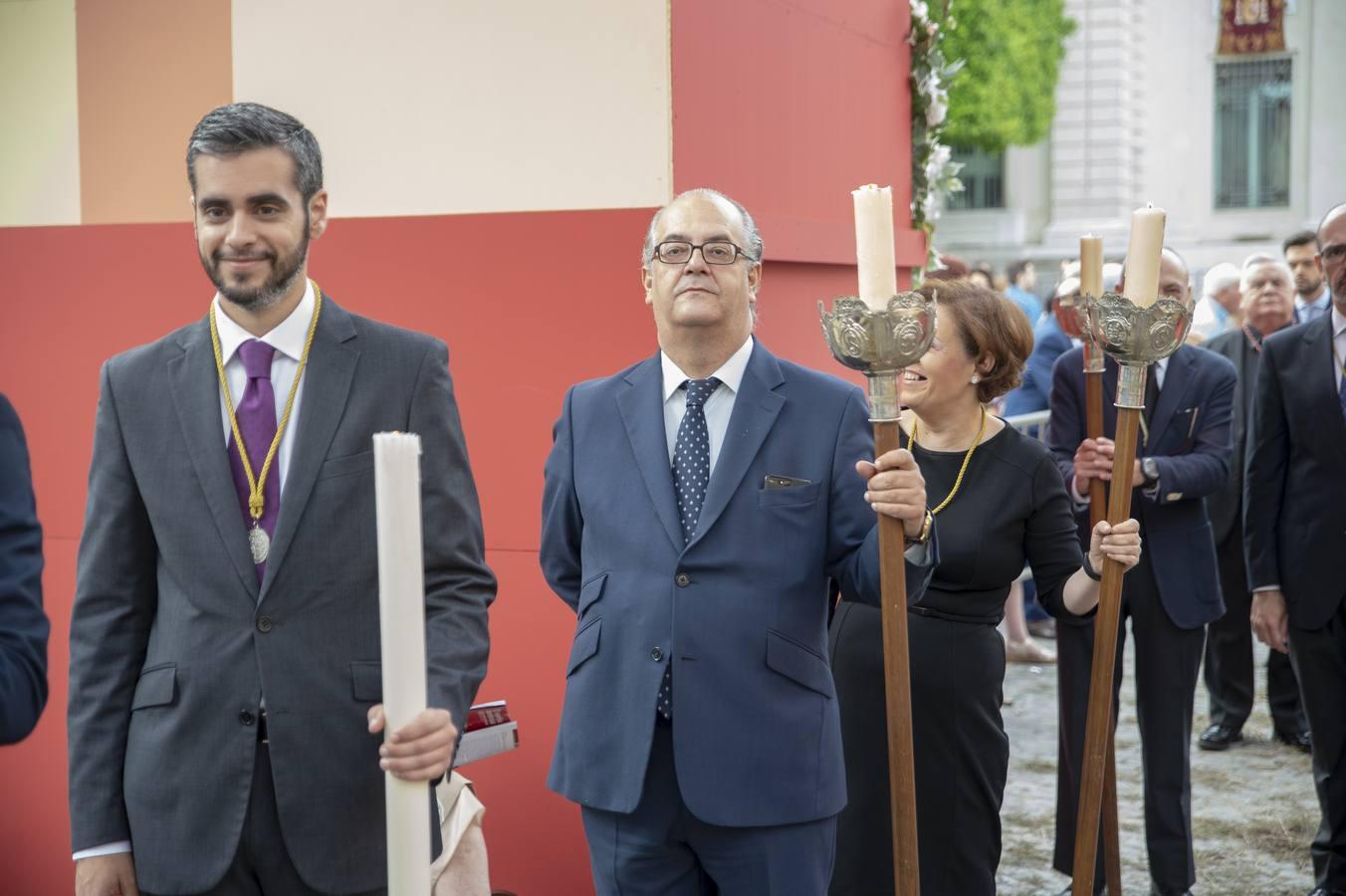 Galería de los integrantes de la procesión del Corpus Christi