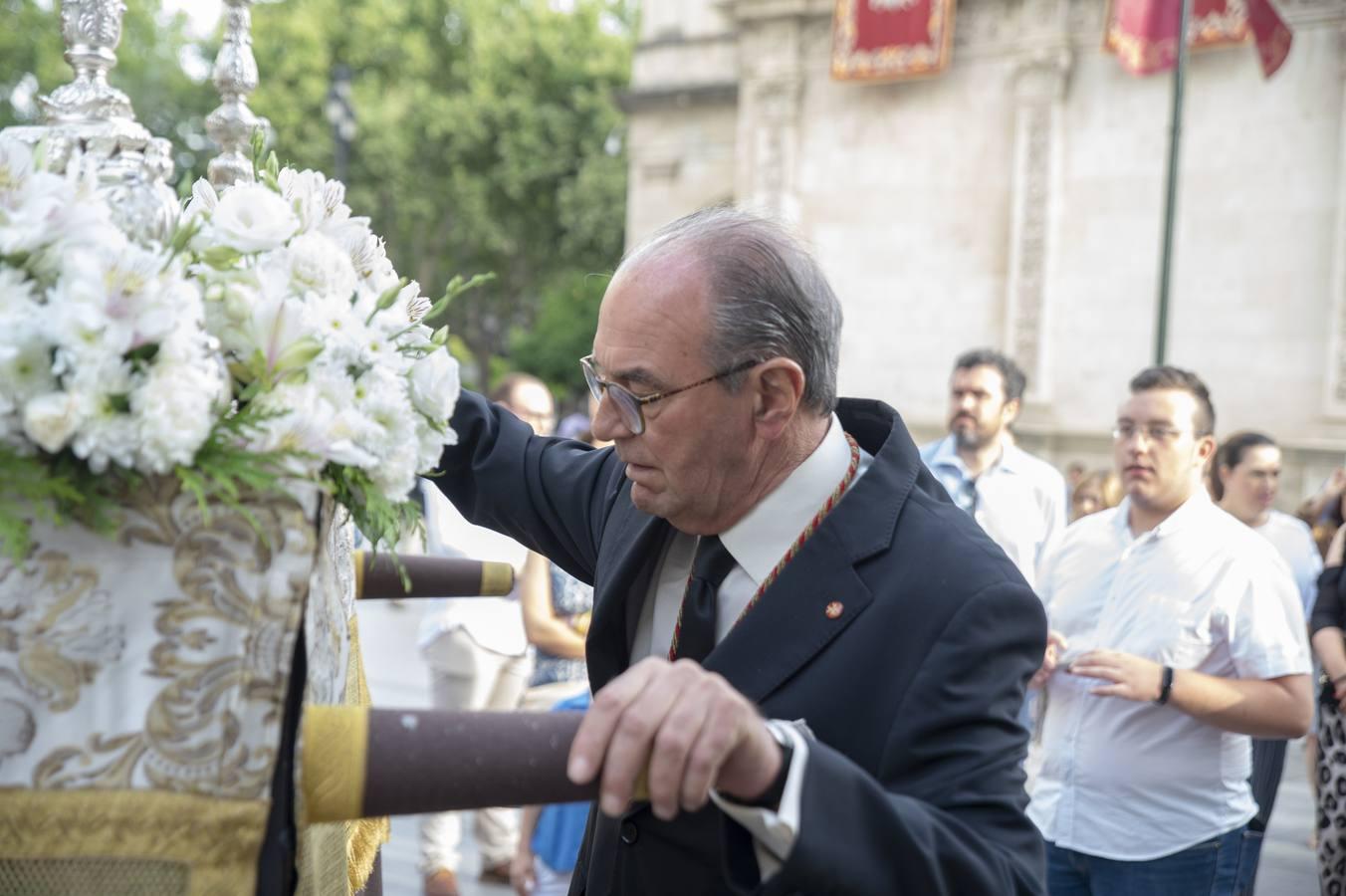 Galería de los integrantes de la procesión del Corpus Christi