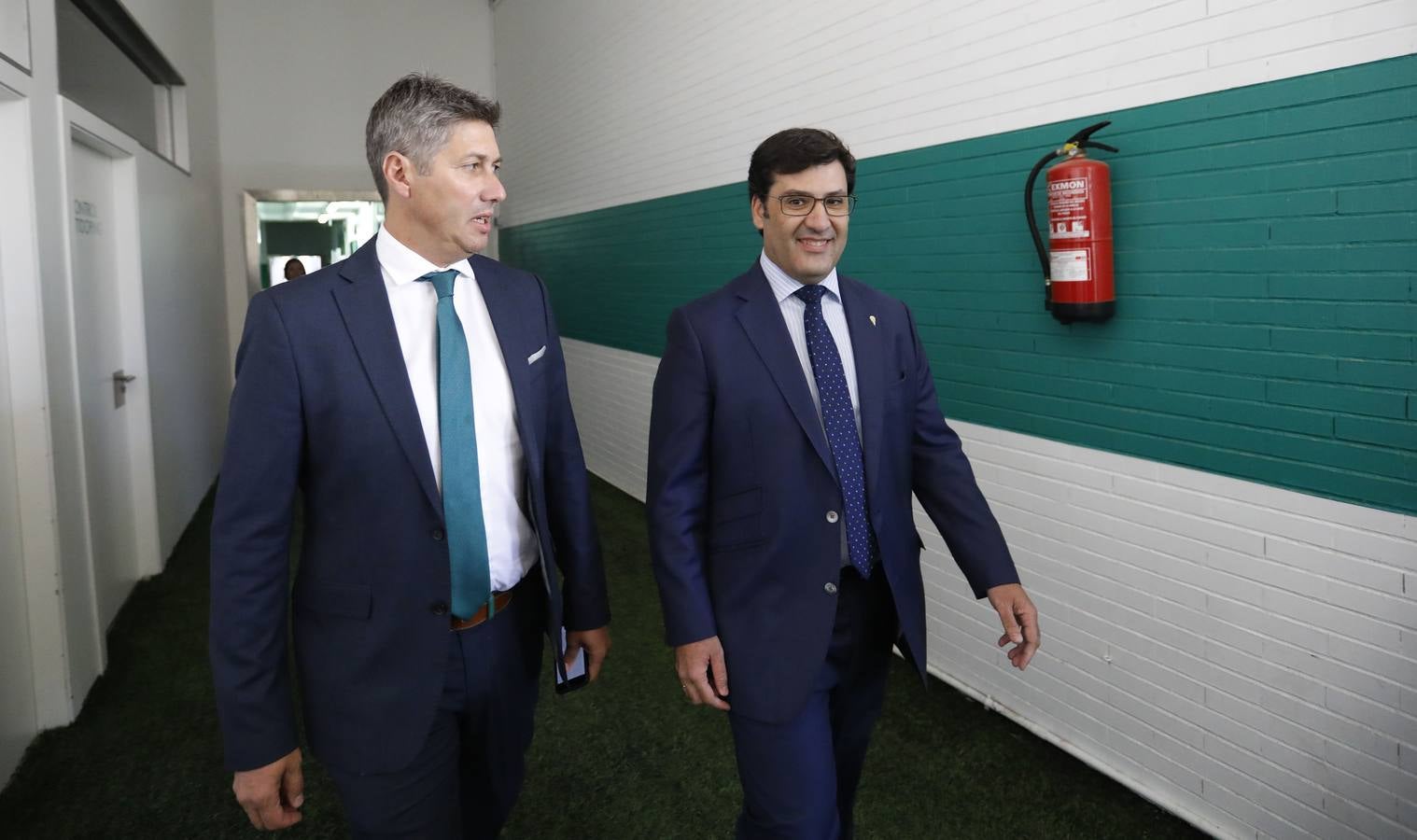 La presentación del director deportivo del Córdoba CF, en imágenes