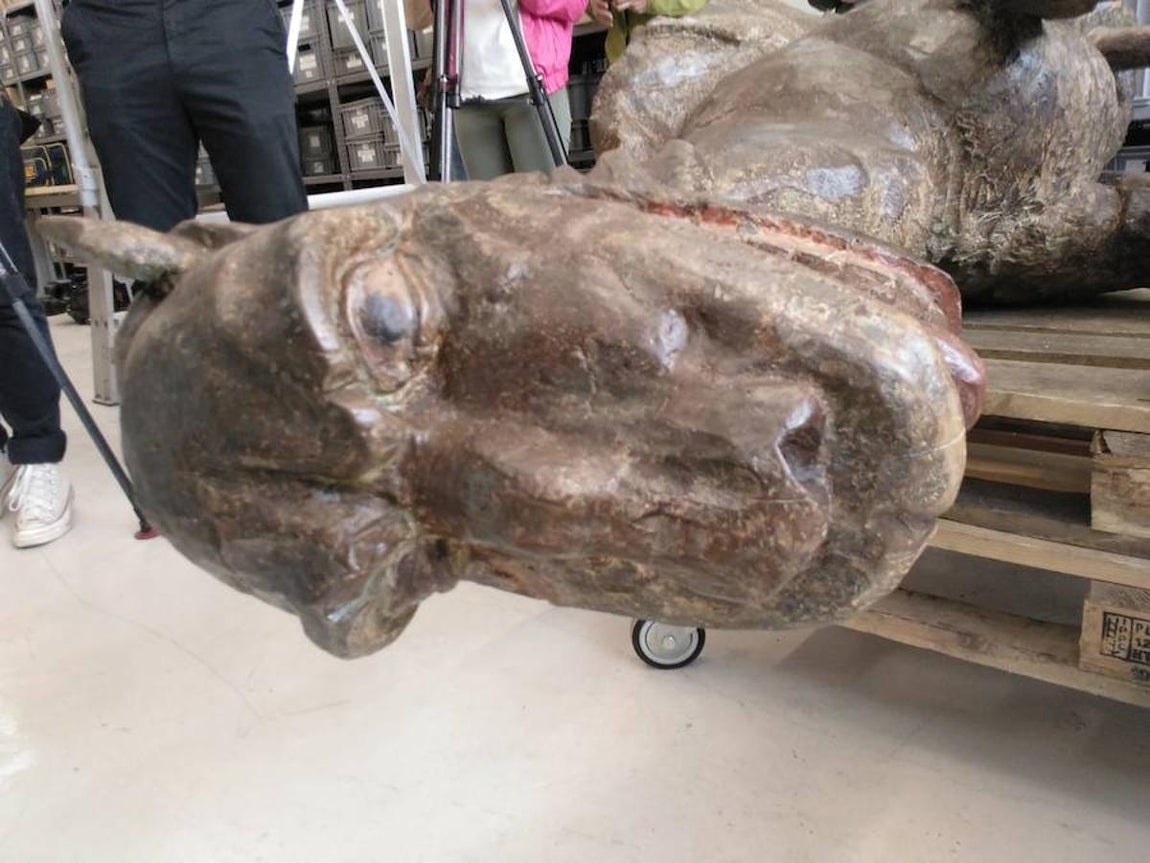 Así es la nueva imagen del San Jorge de Estella