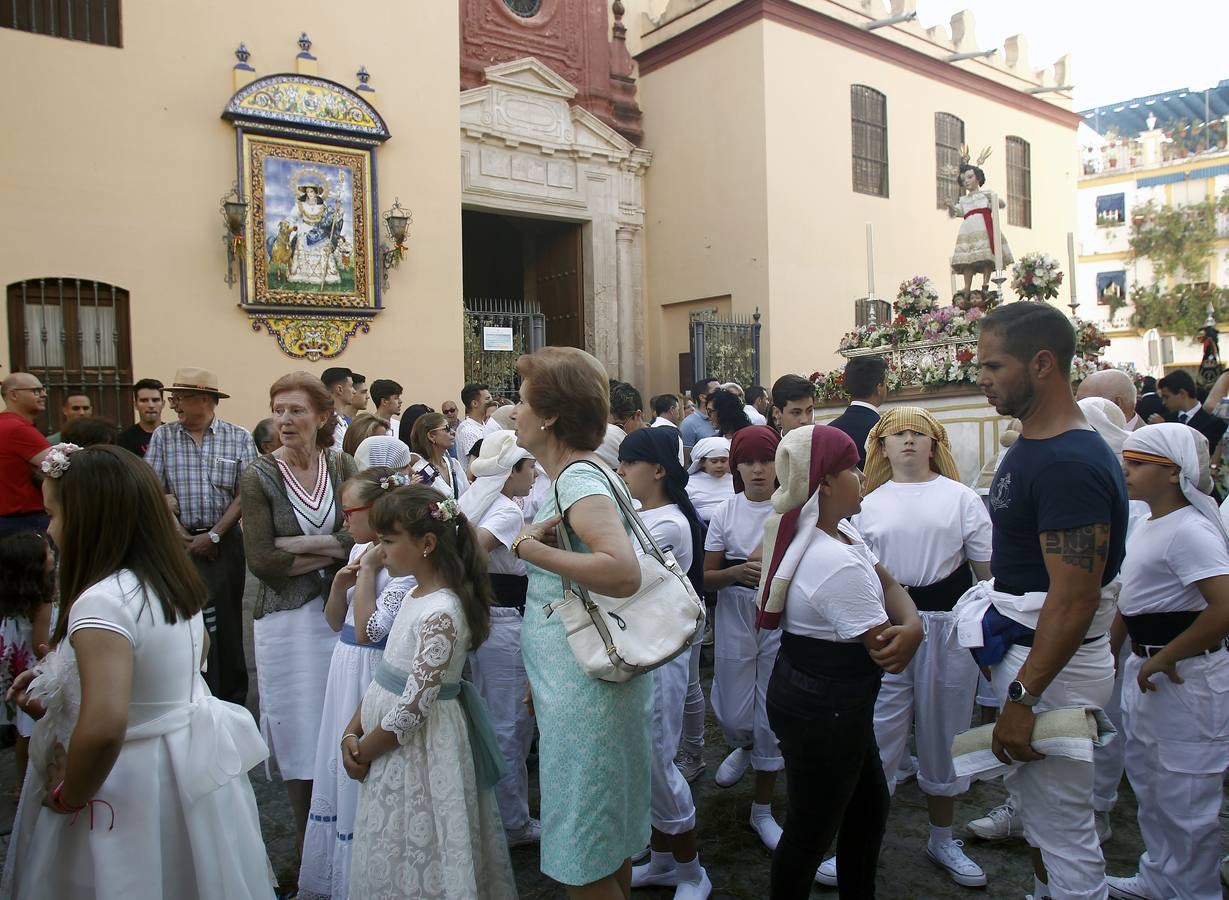 En imágenes, la procesión del Corpus en Triana