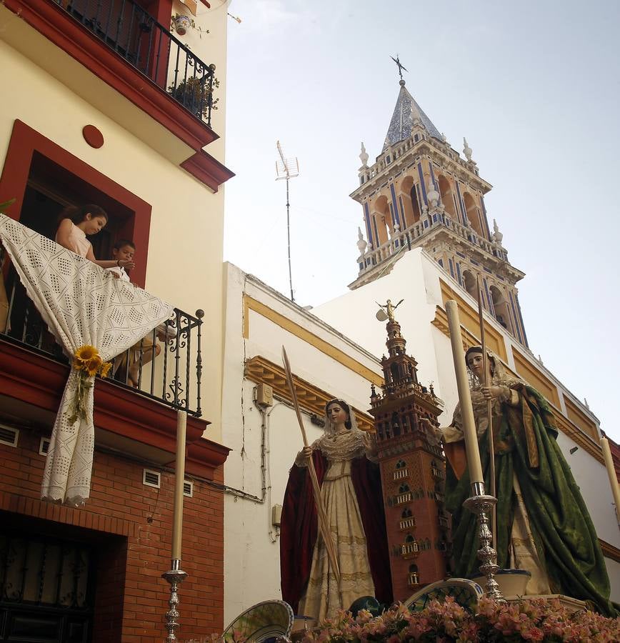 En imágenes, la procesión del Corpus en Triana