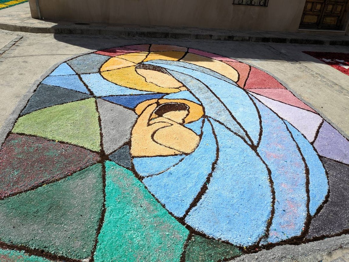 Así se prepara el Corpus en Valenzuela