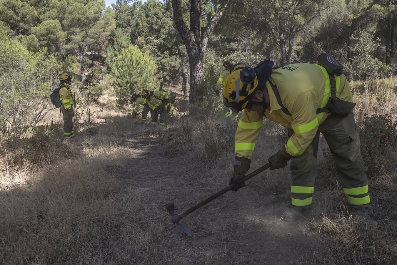 La preparación del Infoca de Córdoba, en imágenes