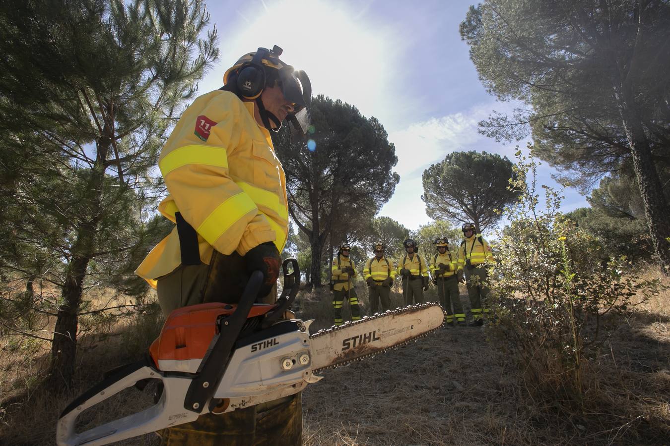 La preparación del Infoca de Córdoba, en imágenes