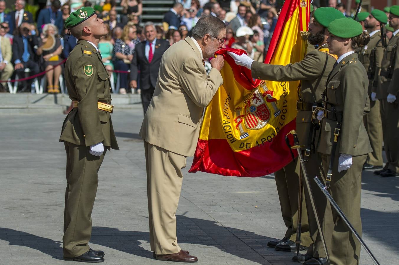 Jura de bandera civil en Gines