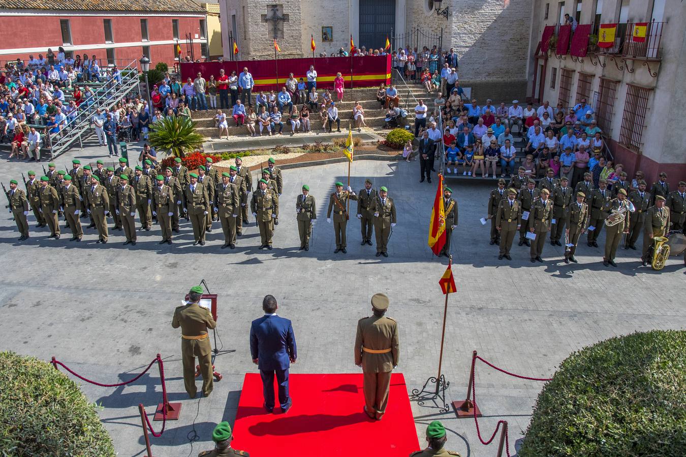 Jura de bandera civil en Gines