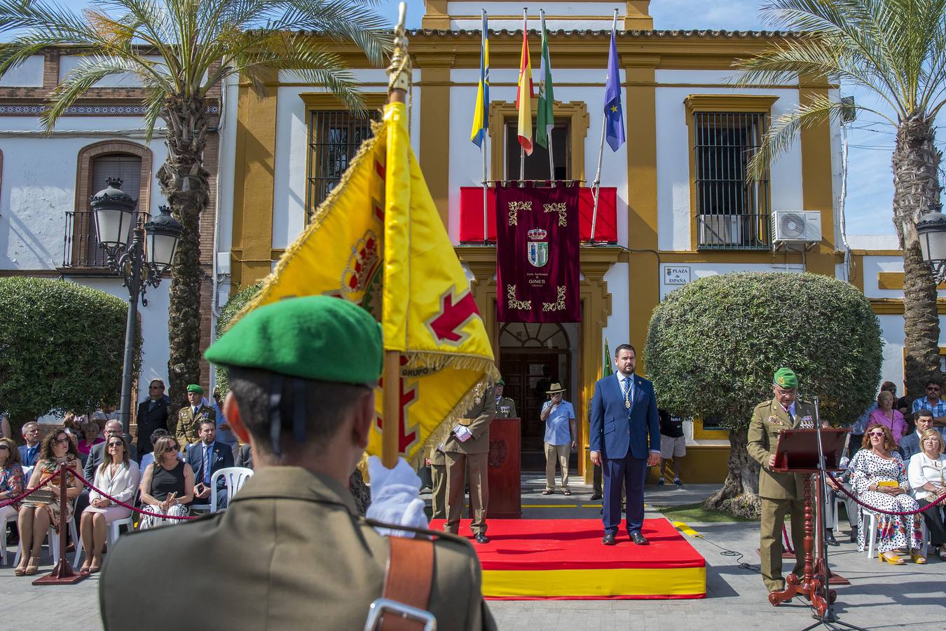 Jura de bandera civil en Gines