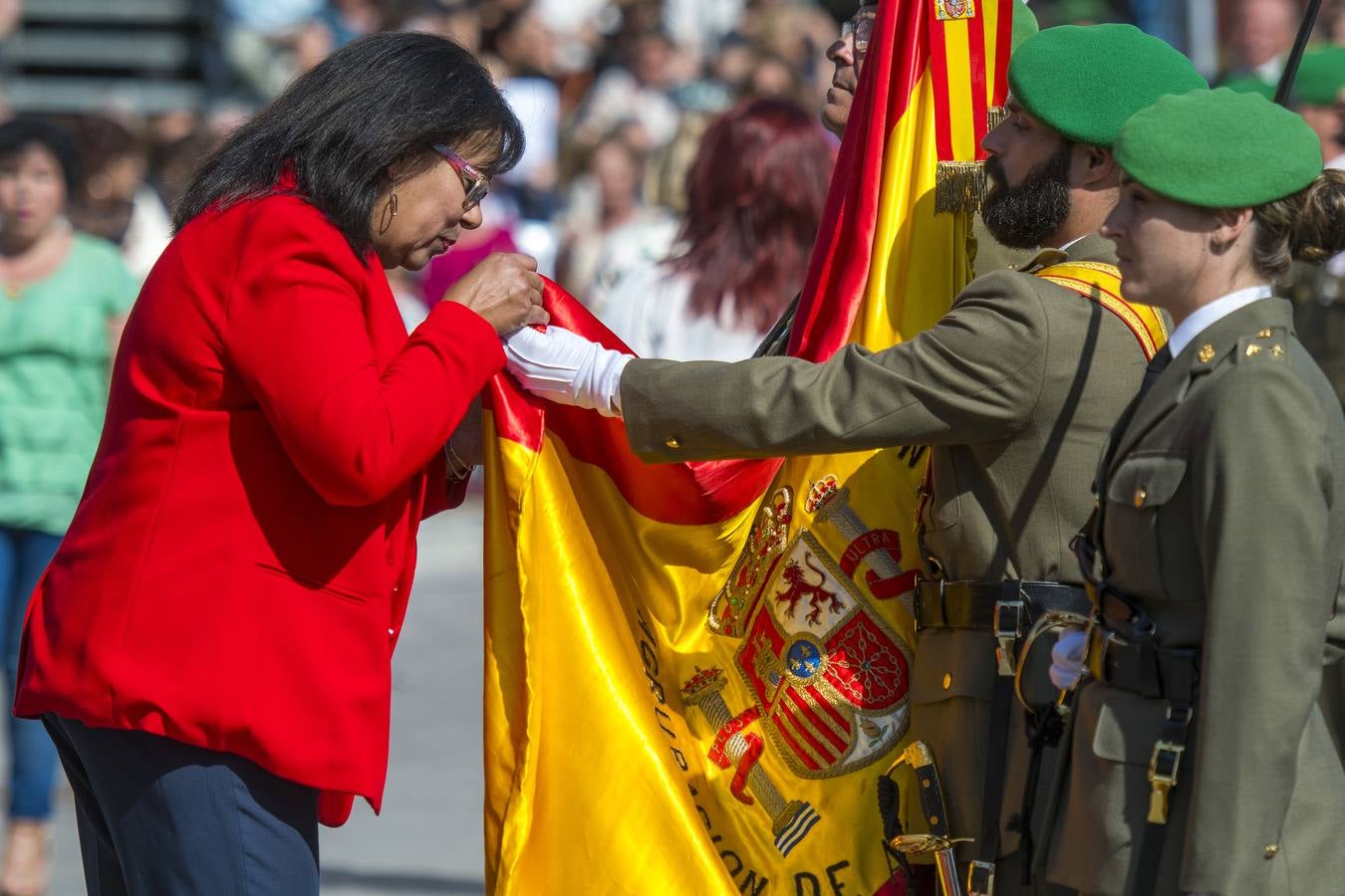 Jura de bandera civil en Gines