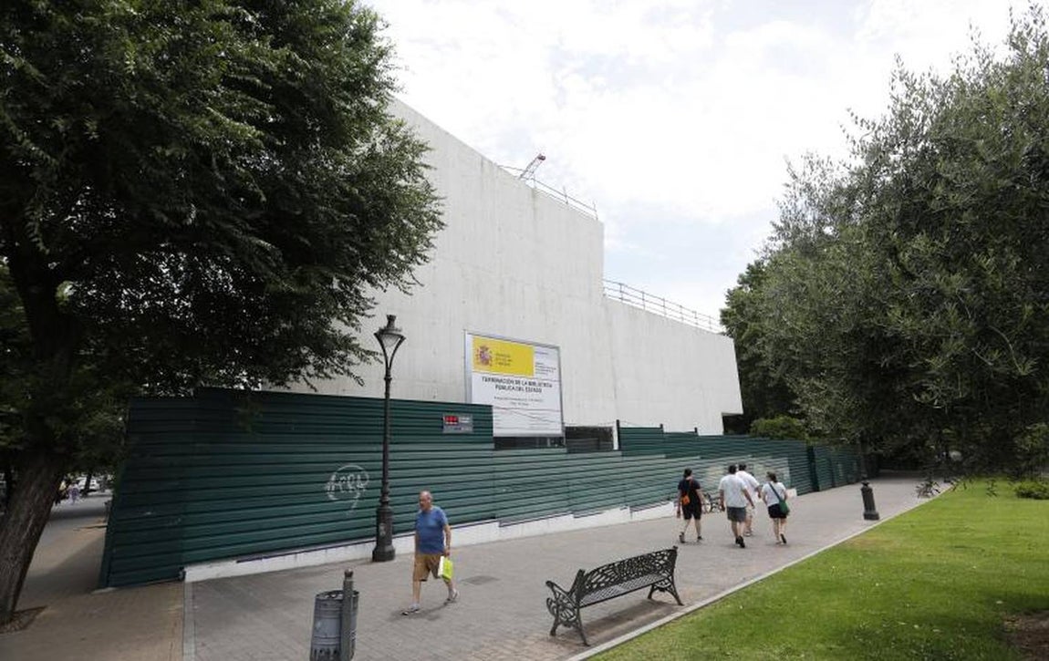 En imágenes, la vuelta al trabajo en la nueva Biblioteca del Estado en Córdoba