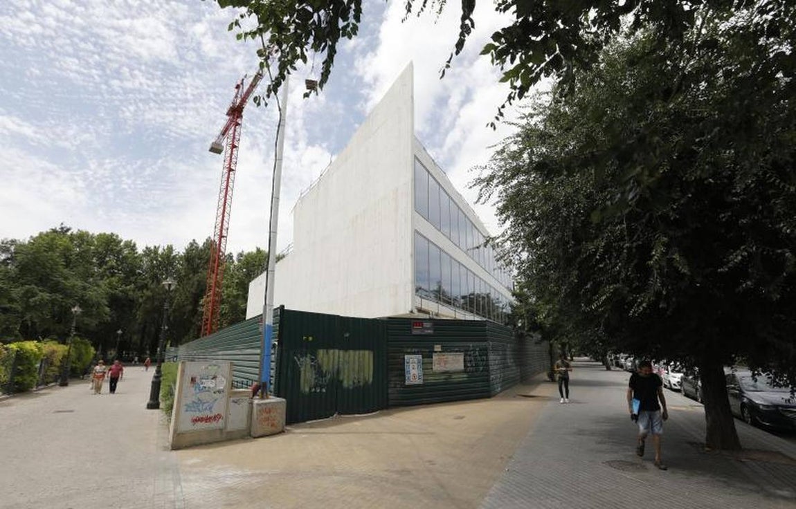 En imágenes, la vuelta al trabajo en la nueva Biblioteca del Estado en Córdoba
