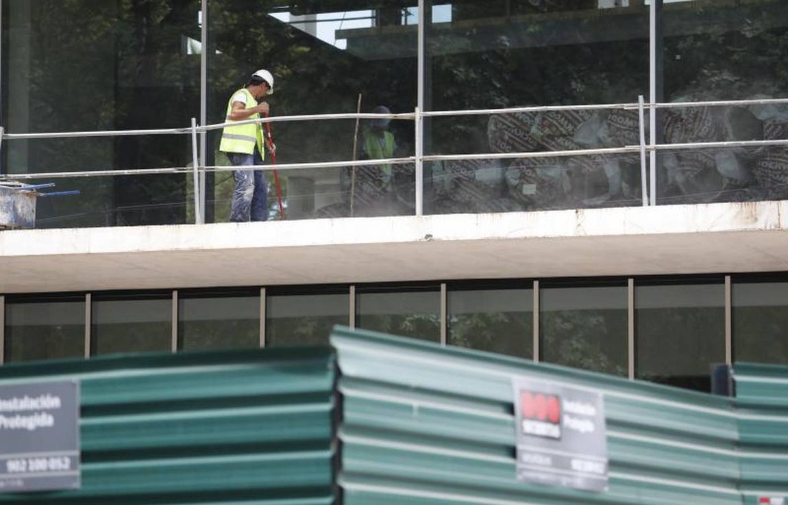En imágenes, la vuelta al trabajo en la nueva Biblioteca del Estado en Córdoba