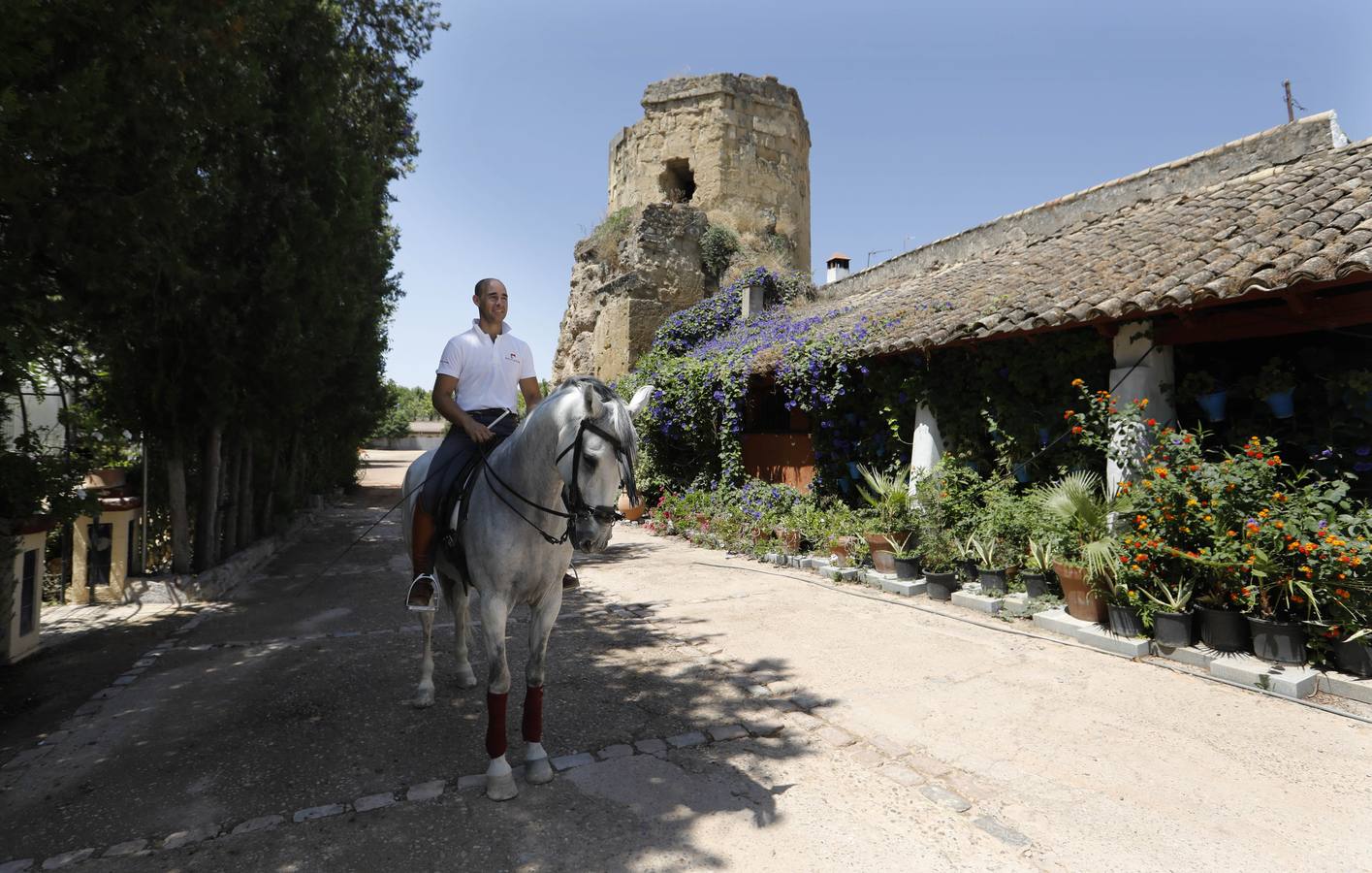 La huerta de Caballerizas Reales, en imágenes