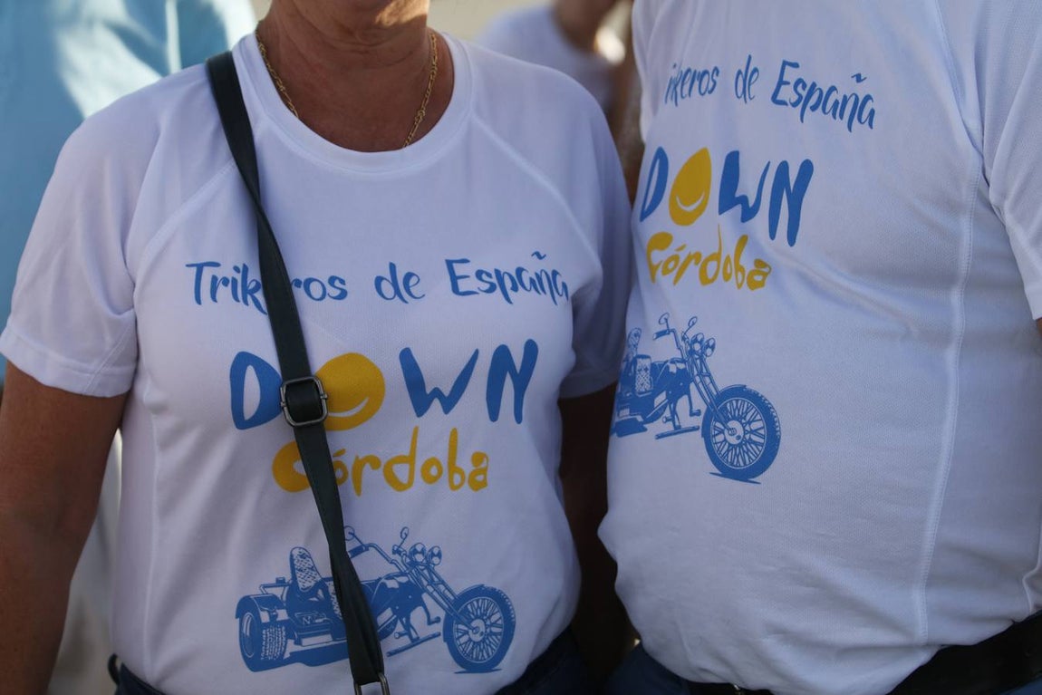 El paseo en moto de jóvenes con síndrome de Down, en imágenes