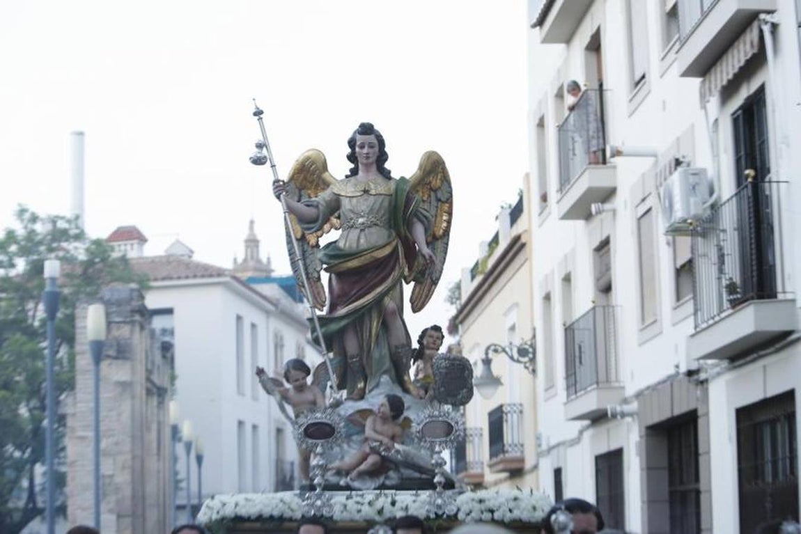 El traslado de San Rafael, en imágenes