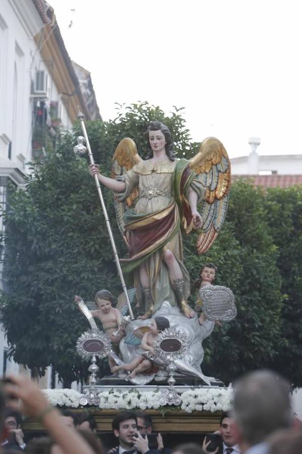 El traslado de San Rafael, en imágenes