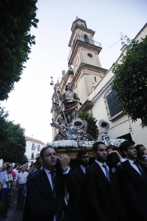 El traslado de San Rafael, en imágenes