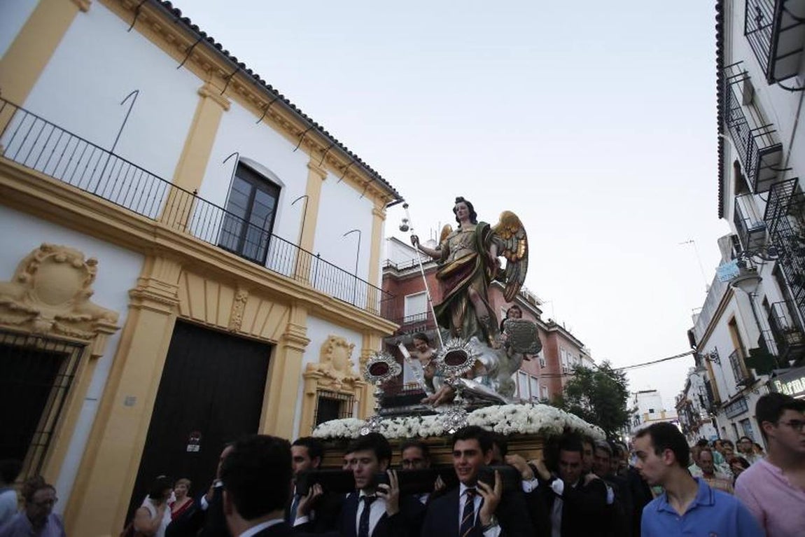 El traslado de San Rafael, en imágenes