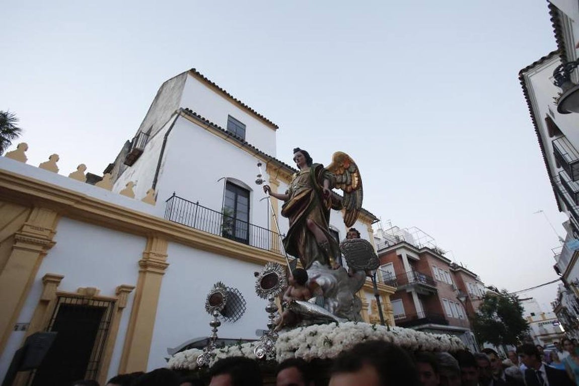 El traslado de San Rafael, en imágenes