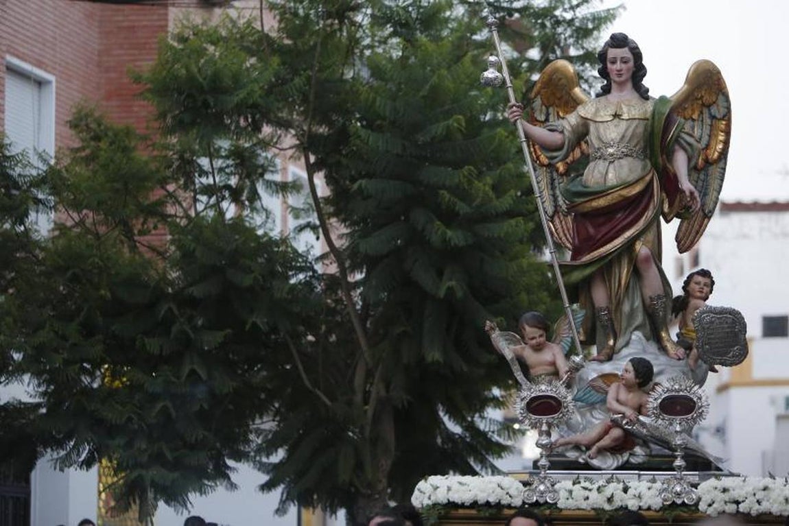 El traslado de San Rafael, en imágenes