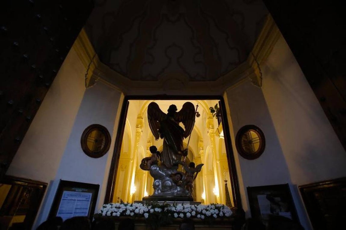 El traslado de San Rafael, en imágenes